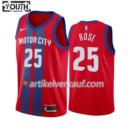 NBA Detroit Pistons Trikot Derrick Rose 25 Nike 2019-2020 City Edition Swingman - Kinder